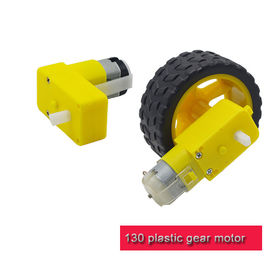 China Lichtgewicht Plastic Verschillende de Verminderingsverhouding de Motor van de Toestelmotor van T130 gelijkstroom voor Jonge geitjesdiy Speelgoed leverancier