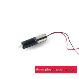 Plastic 6mm Toestelmotor, de Plastic gelijkstroom Motor van 1.5v 3v met Plastic Planetarische Versnellingsbak