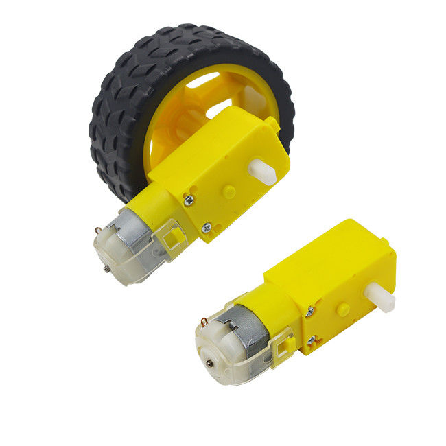 Hoog - plastic versnellingsbak van de kwaliteits de enige schacht met 130 gelijkstroom-motor van het motor3v 6v de plastic toestel voor DIY-speelgoed